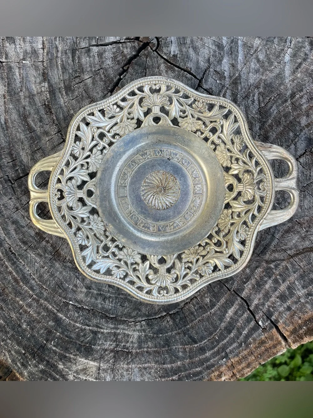 Vintage Metal Tray